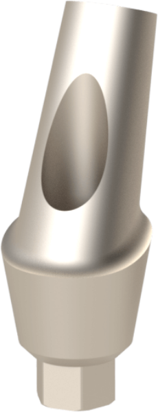 Picture of Angled Anatomic Ti-Abutment CF-NC 25° / H 3mm B Type